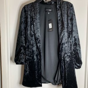 Velvet black Blazer
